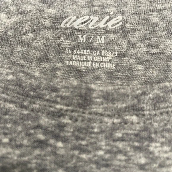 Aerie Gray Sleeveless Wrap Mini Dress - Picture 9 of 10